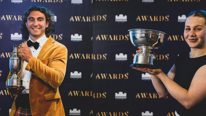 Men’s and women’s winners celebrated at Season Awards night