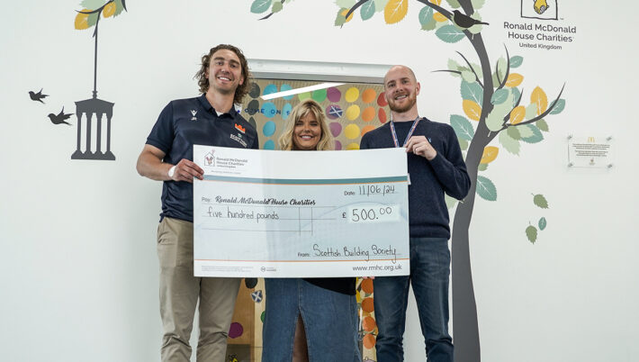 Scottish Building Society & Jamie Ritchie team up to support local families