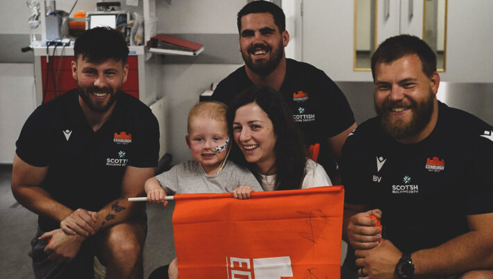 Edinburgh trio bring smiles to ‘Sick Kids Hospital’