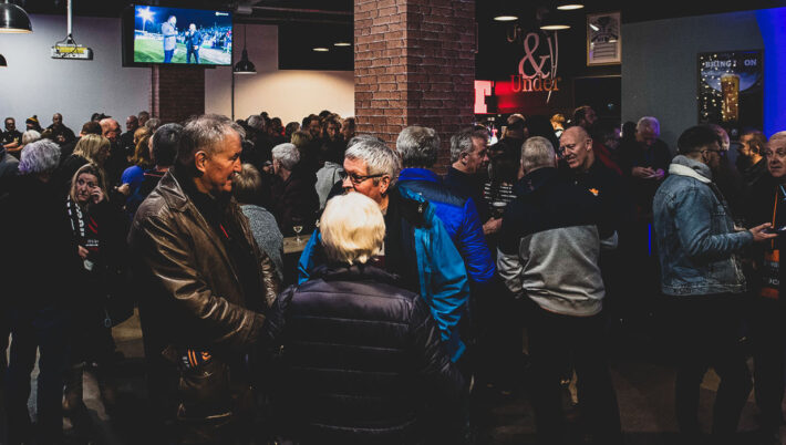 The Clubhouse moved to Tennent’s Up & Under for Gloucester