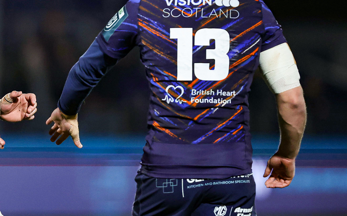 Own a match worn jersey while raising money for British Heart Foundation