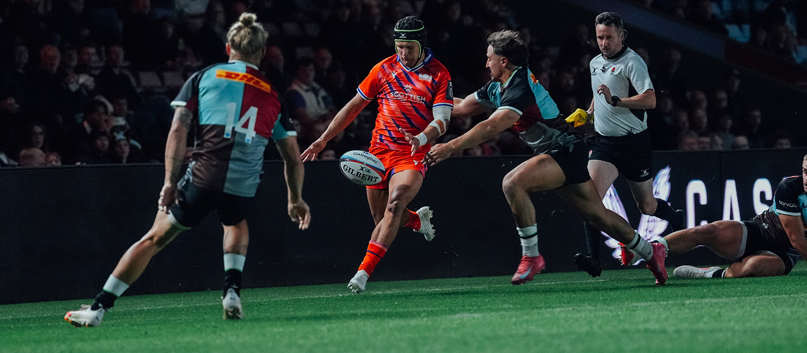 Impressive Edinburgh beaten at The Stoop in pre-season finale
