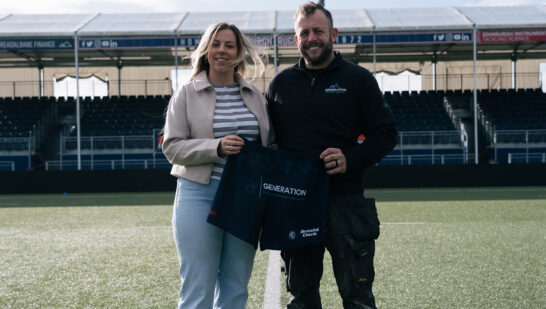 Generation build on Edinburgh Rugby partnership with three-year extension